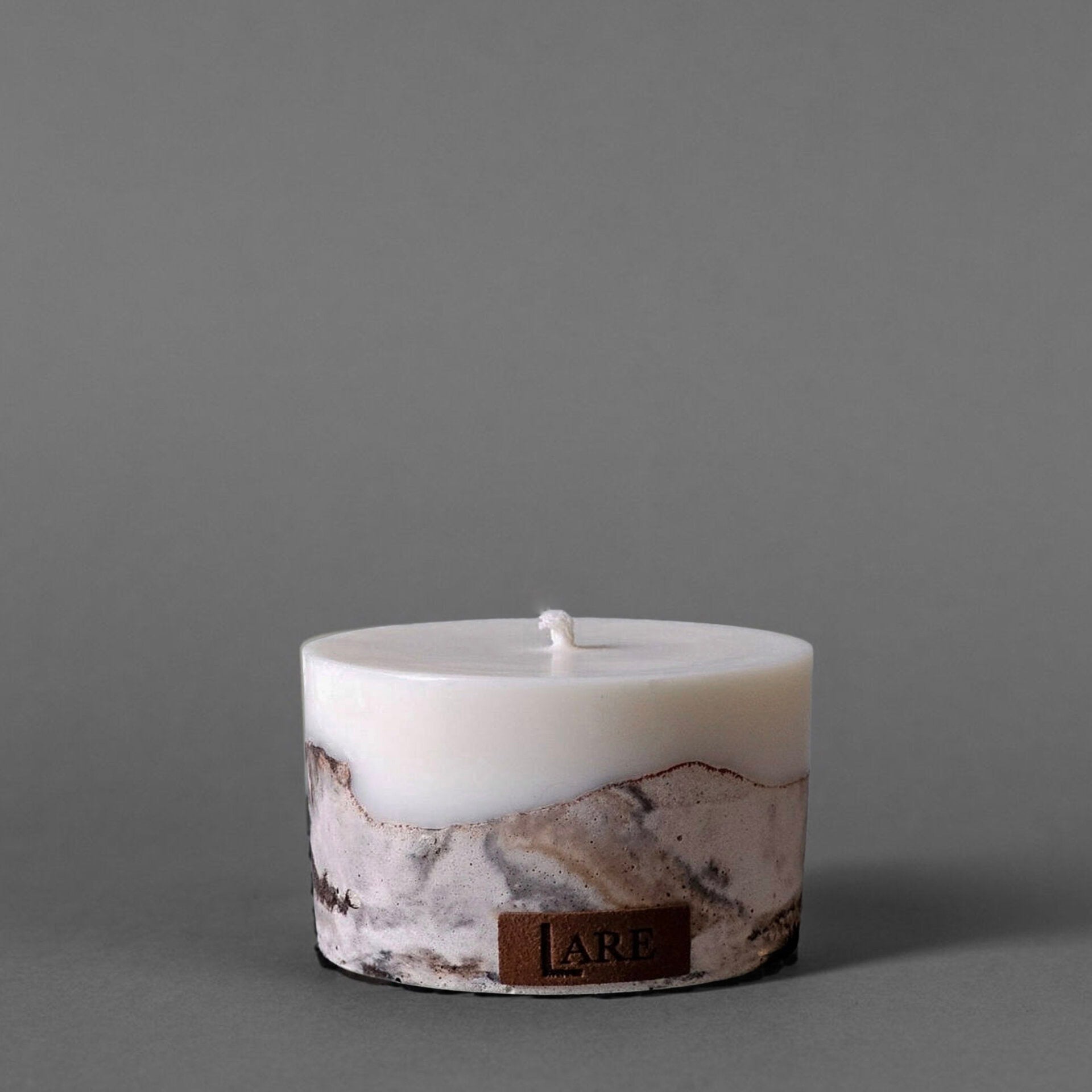 Interior candle mini - BROWN MARBLE