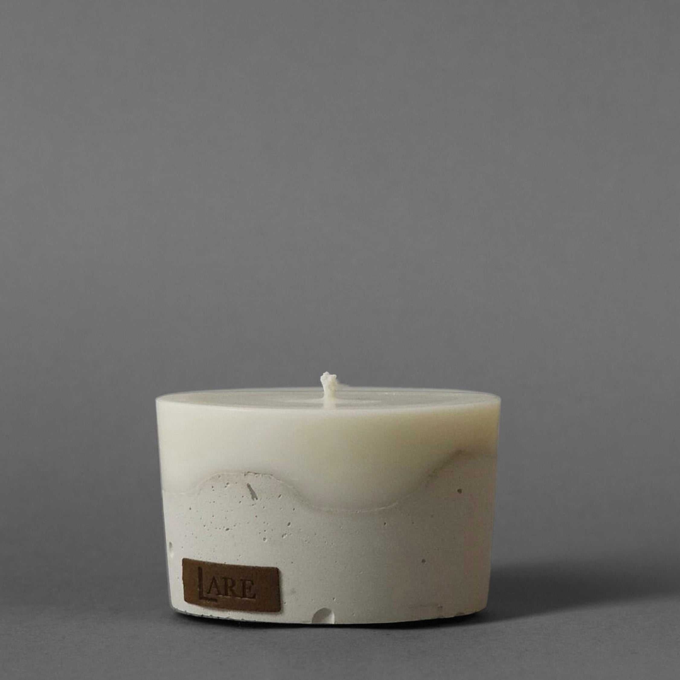 Interior candle mini - BEIGE (oval)