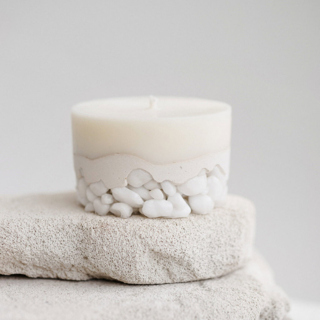 Interior candle mini - WHITE