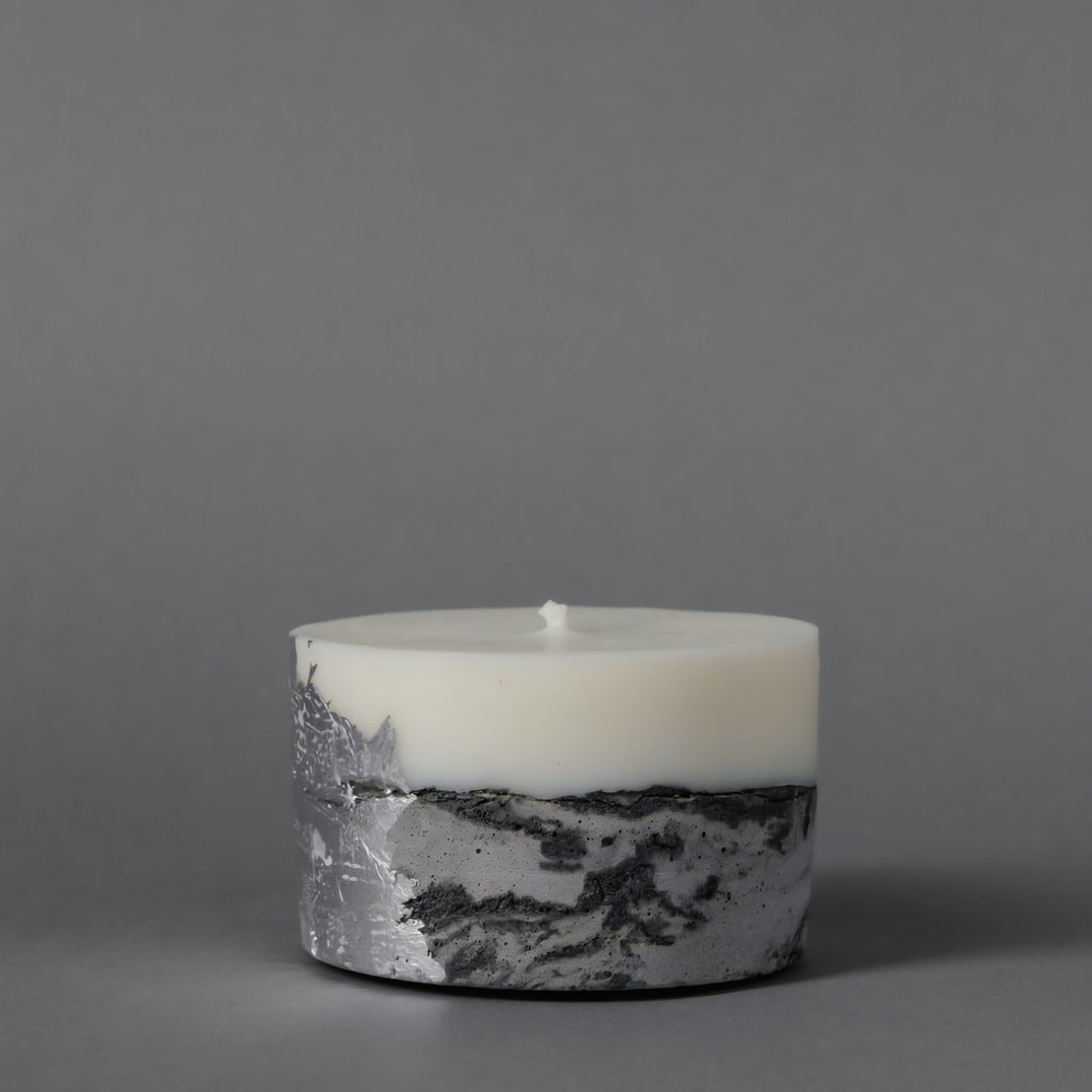 Interior Candle mini - MARBLE SILVER
