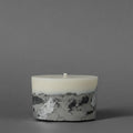 Interior candle mini - MARBLE SILVER