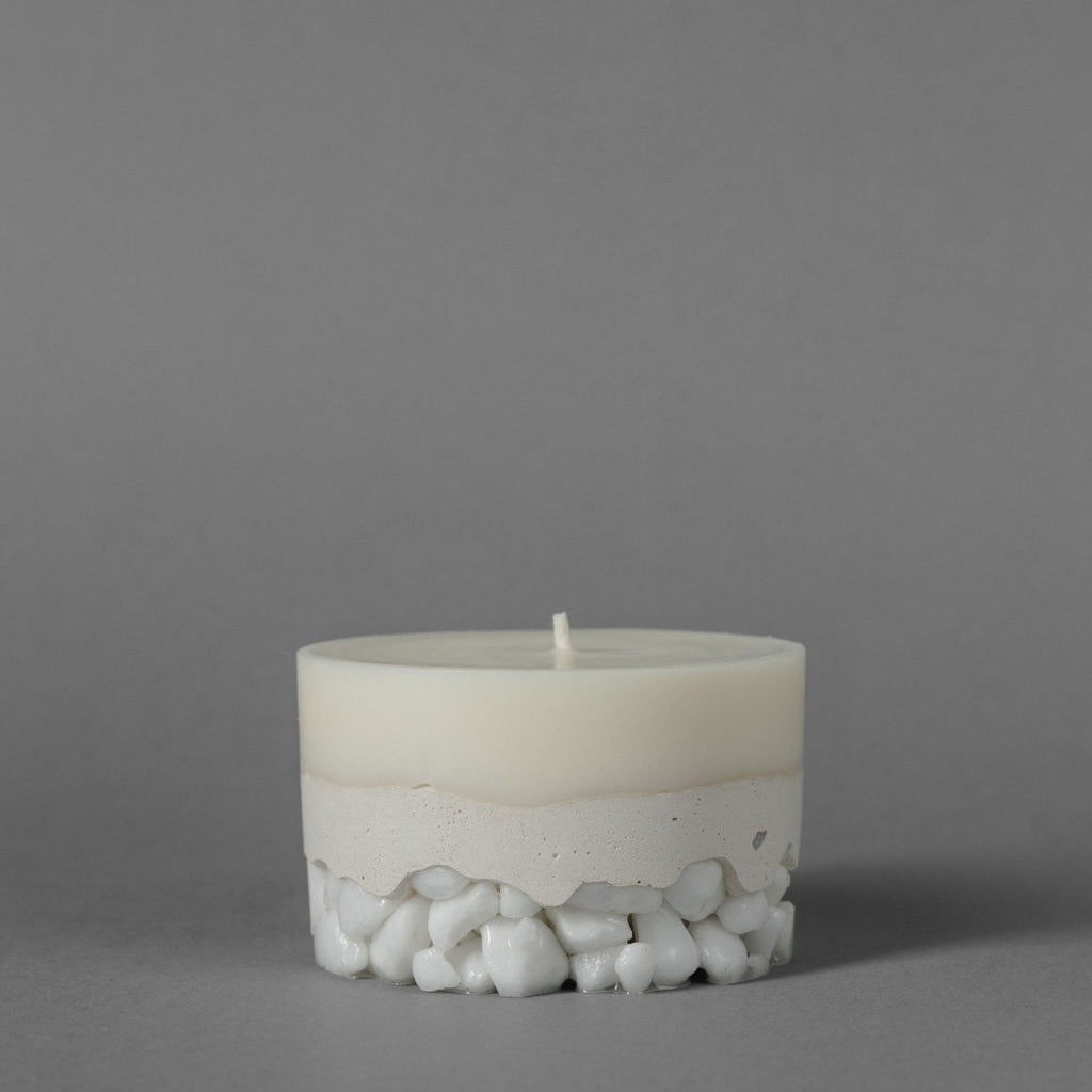 Interior candle mini - WHITE